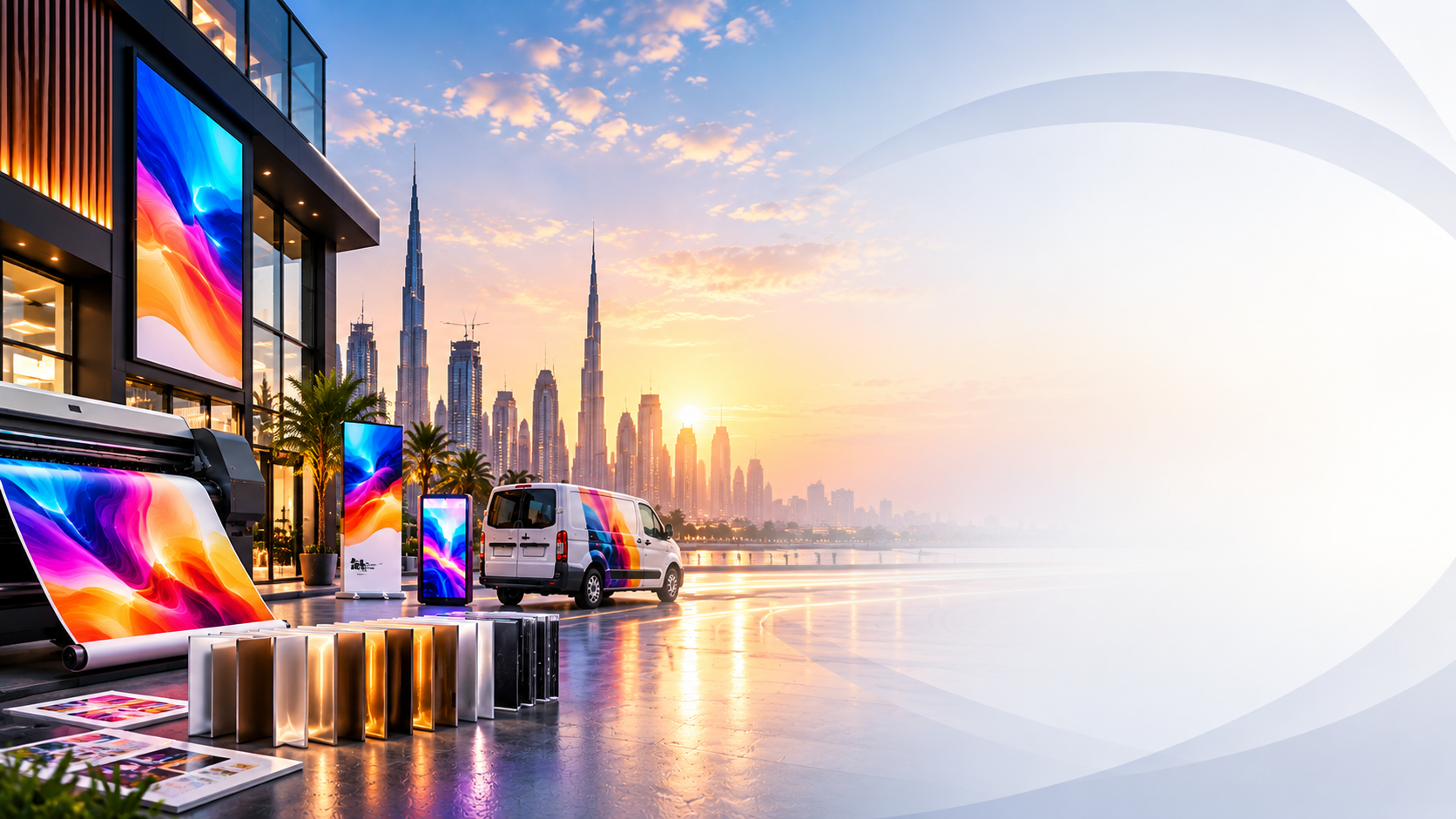 Al Marssa Arts UAE Total Advertising Dubai and Ajman